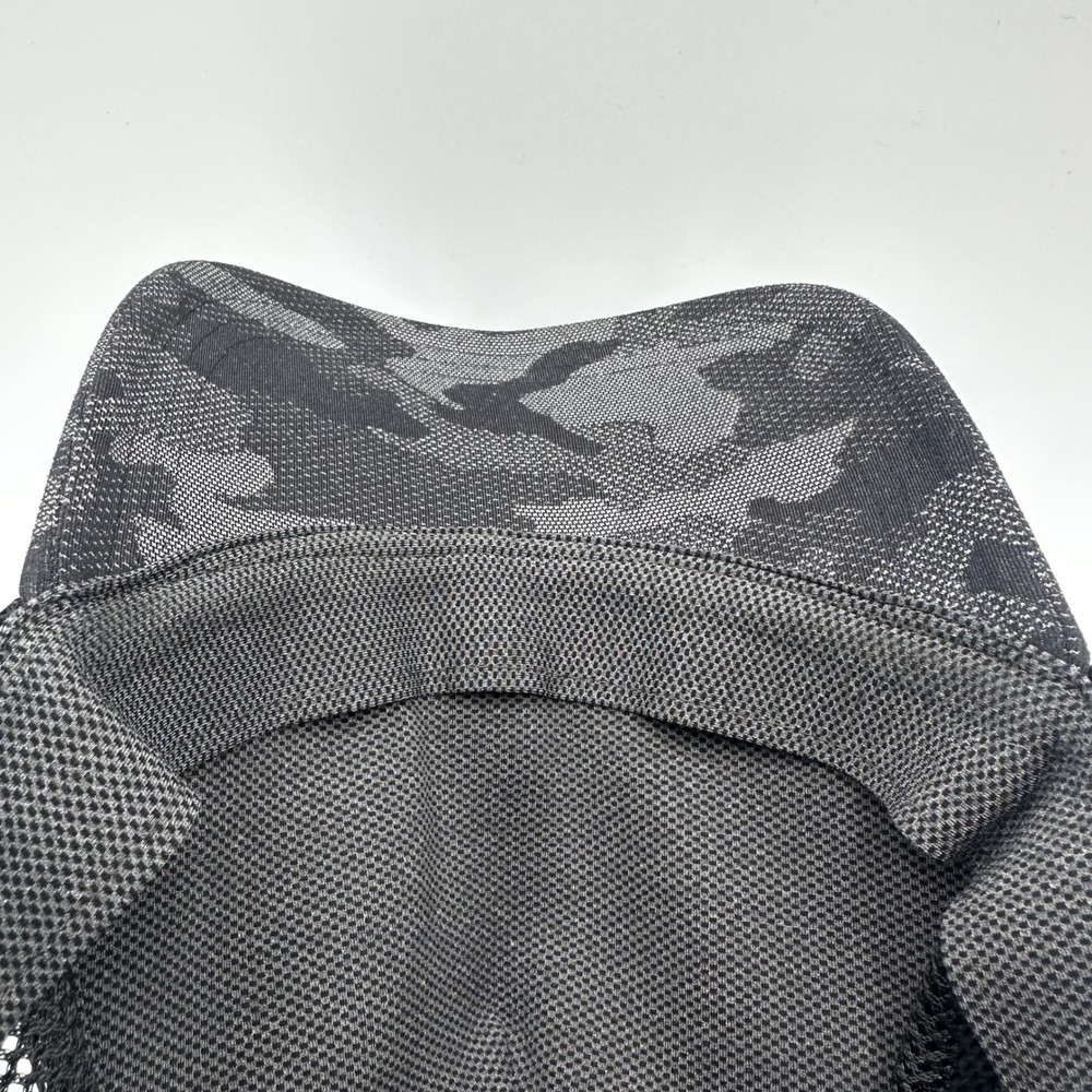 Lululemon Hat Cap SnapBack Men Black Camo Mesh Trucker Adjustable Athletic Gym - Picture 9 of 9
